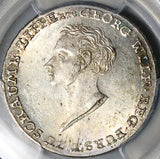 1821 PCGS MS 61 Schaumburg Lippe 1/2 Taler German State 5k Silver Coin (25032901C)