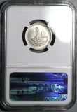 1950 NGC MS 65 Guatemala 10 Centavos Quirigua Monolith Gem Silver Coin (25112205C)