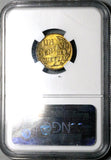 1944 NGC MS 65 Guatemala 1 Centavo Quetzal Bird Maya Mint State Coin (23122001C)