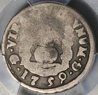 1759-G PCGS G Guatemala 1 Real Ferdinand VI Spain Colonial Rare Coin (25080503C)