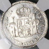 1815 NGC MS 63 Guatemala 1 Real Ferdinand VII Spain Colonial Silver Coin (25041701C)