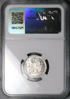 1815 NGC MS 63 Guatemala 1 Real Ferdinand VII Spain Colonial Silver Coin (25041701C)