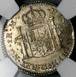 1818 NGC MS 63 Guatemala 1 Real Ferdinand VII Spain Colonial Coin (26021202C)
