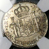 1818 NGC MS 63 Guatemala 1 Real Ferdinand VII Spain Colonial Coin (26021202C)