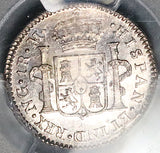1821 PCGS MS 63 Guatemala 1 Real Ferdinand VII Spain Colonial Proof Like SIlver Coin (26021504C)