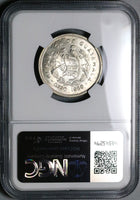 1959 NGC MS 64 Guatemala 25 Centavos Maya Girl Mint State Silver Coin (23110602C)