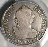 1772 PCGS VG Guatemala 2 Reales Charles III Spain Colonial Rare Coin (25122702C)