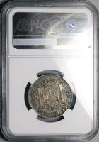 1802 NGC VF 30 Guatemala 2 Reales Colonial Spain Charles III Silver Coin (25091401C)