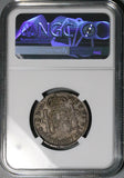 1808 NGC VF 25 Guatemala 2 Reales Colonial Spain Ferdinand VII Silver Coin (26052403C)