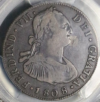 1808 PCGS VF 25 Guatemala 4 Reales Colonial Spain Ferdinand VII Bust Charles IV Coin POP 1/1 (25051902D)