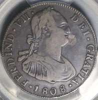1808 PCGS VF 25 Guatemala 4 Reales Colonial Spain Ferdinand VII Bust Charles IV Coin POP 1/1 (25051902D)