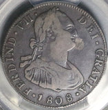 1808 PCGS VF 25 Guatemala 4 Reales Colonial Spain Ferdinand VII Bust Charles IV Coin POP 1/1 (25051902D)