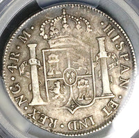 1816 PCGS VF 25 Guatemala 4 Reales Colonial Spain Ferdinand VII Silver Coin POP 1/3 (25050601R)