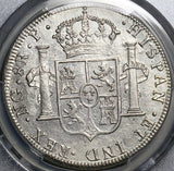 1777 PCGS AU Guatemala 8 Reales Spain Colonial Charles III Silver Coin (24082403C)