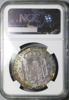 1821 NGC VF 35 Guatemala 8 Reales Spain Colony Ferdinand VII Silver Coin (25091201C)