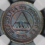 1884 NGC MS 62  Honduras 1 Centavo Rare 24,000 Minted POP 1/0 Finest Known (23101402C)