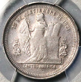 1892/81 PCGS XF 45 Honduras 25 Centavos Standing Liberty Coin POP 1/1 (25100801C)