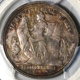 1908 PCGS AU 55 Honduras 50 Centavos Pyramid Rare Coin POP 1/0 (25082603C)