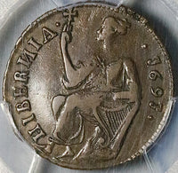 1691 PCGS 35 Ireland Farthing James II Rare Limerick Besieged Irish Rebellion Coin POP 1/0 (25092401C)