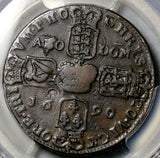 1690 PCGS VF 20 James II Ireland Crown Gun Money King Horse Coin (26091501C)