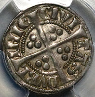 1279 PCGS AU 50 Ireland Edward I Dublin Mint Silver Penny S-6246A POP 1/0 (25090102C)