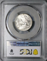 1912 PCGS MS 64 Italy 1 Lira Horses & Chariot Silver Mint State Coin (24031002C)