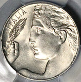 1921 PCGS MS 63 Italy 20 Centesimi Flying Woman Mint State Rome Coin (25091002C)