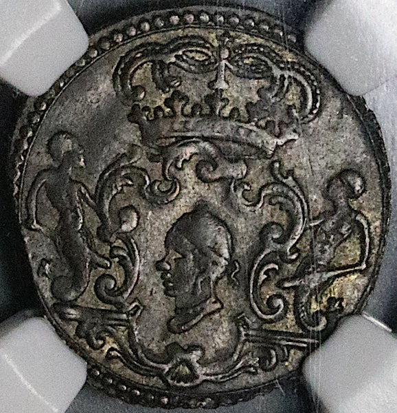 1766 NGC VF 30 Corsica 4 Soldi Italy States Pasquale Paoli Coin (24041401D)