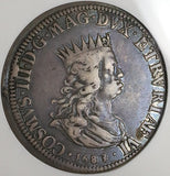 1683 NGC VF 30 Livorno Tallero Tollero Cosimo Medici Tuscany Crown Coin POP 1/0 (23100401C)