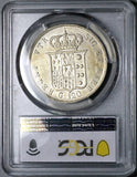 1843 PCGS AU 50 Naples Sicily 120 Grana Ferdinand II Italy State Coin (25042801D)