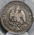 1864-M PCGS VF 35 Mexico 10 Centavos Imperial Maximilian Silver Coin (24040902C)