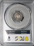 1864-M PCGS VF 35 Mexico 10 Centavos Imperial Maximilian Silver Coin (24040902C)