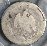 1865-G PCGS FR 02 Mexico 10 Centavos Maximilian Rare Guanajuato Coin (26062203C)