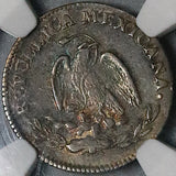 1868-Ca NGC XF 40 Mexico 10 Centavos Chihuahua Mint Rare Silver Coin POP 1/1 (24082101C)