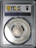 1868/8-Ca PCGS XF Mexico 10 Centavos Rare Chihuahua Mint Silver Coin (25080303C)