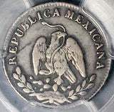 1868-Mo PCGS VF 25 Mexico 10 Centavos Cap Rays Rare Silver Coin POP 1/2 (26102702C)