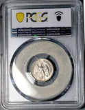1873-CH PCGS AU  55 Mexico 10 Centavos Chihuahua Mint Rare Silver Coin POP 2/0 (26092601C)