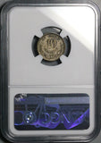 1885-Zs NGC VF 30 Mexico 10 Centavos Zacatecas No S Assayer Mint Error Silver Coin (26093003C)