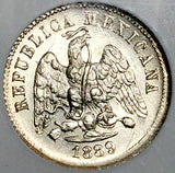 1889-Ga NGC MS 63 Mexico 10 Centavos Guadalajara Mint Silver Coin (26092203C)
