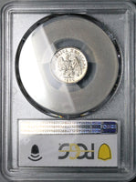 1892-Ga PCGS MS 65 Mexico 10 Centavos Guadalajara Gem Mint State Silver Coin (25041801C)