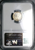 1893-Ga NGC MS 64 Mexico 10 Centavos Guadalajara Mint State POP 4/2 (25022705C)