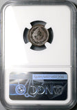 1831-Mo NGC MS 63 Mexico 1/16 Real Rare Mint State Federal Copper Coin POP 4/1 (21100602D)