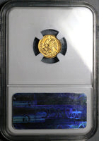 1862-Mo NGC AU 58 Mexico City Gold 1/2 Escudo Choice Republic Coin (25062103C)