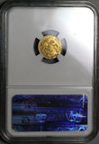 1867-C NGC MS 64 Mexico Gold 1/2 Escudo Culiacan Gem Mint State Coin POP 7/0 (25111002C)