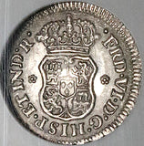 1751 NGC MS 63 Mexico 1/2 Real Ferdinand VI Spain Colony Globes Pillars Silver Coin (23101501D)