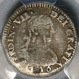 1815-Z PCGS F 12 Mexico 1/2 Real War Independence Zacatecas Mint Silver Coin POP 1/0 (26070304C)