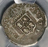 1815-Z PCGS F 12 Mexico 1/2 Real War Independence Zacatecas Mint Silver Coin POP 1/0 (26070304C)
