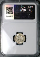 1817 NGC MS 63 Mexico 1/2 Real Ferdinand VII Colonial Spain Silver Coin (24090702C)