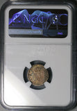 1821-Zs NGC XF Mexico 1/2 Real War Independence Zacatecas Mint Coin (26041502C)