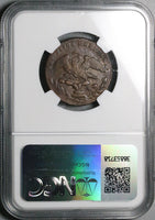 1834-Mo NGC XF 40 1/4 Real Mexico State Quart Quartilla Reales Coin (25022302C)